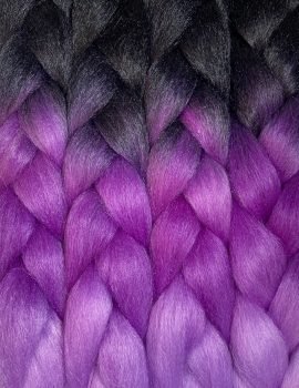 Svart-Ljuslila-Lila