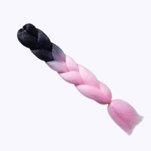 Hiuskuitu Musta-Baby Pinkki