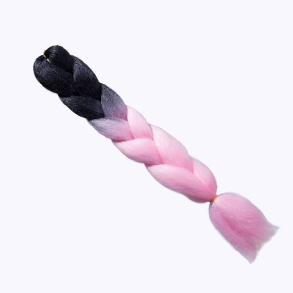 Hiuskuitu Musta-Baby Pinkki