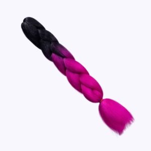 Hiuskuitu Musta-Pinkki