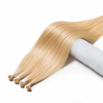 Keratin Hårförlängningar Blond 613