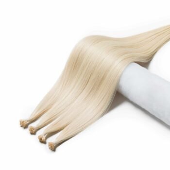 Keratin Hårförlängningar Blond 000