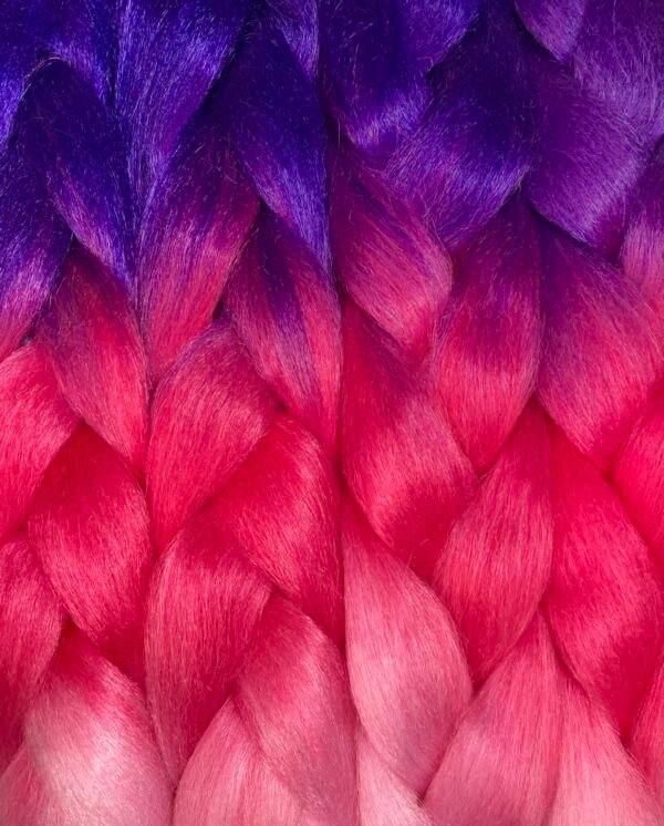 Hiuskuitu Violetti-2 Pinkkiä - Image 2