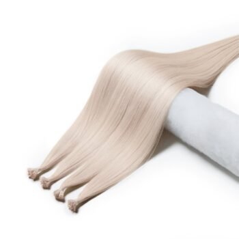 Keratin Hårförlängningar Champagne Platina 100
